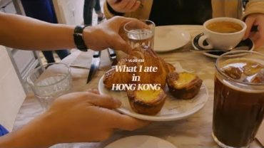 VIDEO: VLOG #30 What I ate in HONG KONG | Honeykki 꿀키