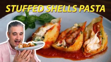 VIDEO: How to Make STUFFED SHELLS PASTA Like an Italian