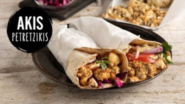 VIDEO: Vegan Cauliflower Gyros | Akis Petretzikis