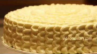 VIDEO: Buttercream Petal Cake Decoration Recipe – VideoCulinary