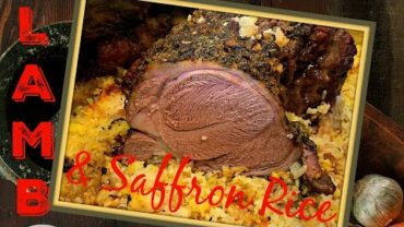 VIDEO: MEDITERRANEAN BONELESS LEG OF LAMB ROAST WITH SAFFRON RICE AND  BULGARIAN SALAD    EASTER DINNER