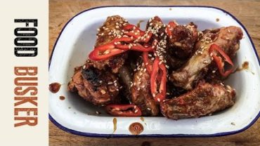 VIDEO: Soy & Honey Baked Chicken Wings | John Quilter