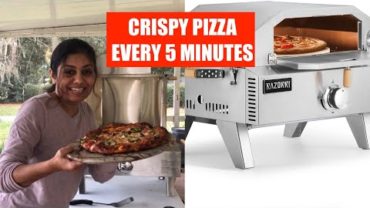 VIDEO: Super-Fast Crispy Pizza every 5 minutes with Razorri 2-in-1 oven Grill video Review Bhavna’sKitchen