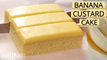VIDEO: Ditch the Banana Bread and make THIS instead! Banana Custard Cake