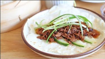 VIDEO: VEGAN CHINESE TAKEOUT – PEKING DUCK PANCAKES!! 😊(GLUTEN-FREE PANCAKES)