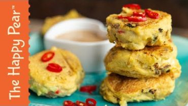 VIDEO: LOW #FODMAP FRITTERS | THE HAPPY PEAR #VEGAN