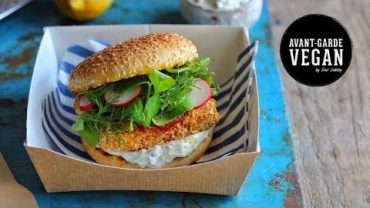 VIDEO: FILET-O-‘FISH’ BURGER (GF) | @avantgardevegan by Gaz Oakley