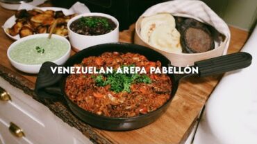 VIDEO: Making Venezuelan Arepa Pabellón