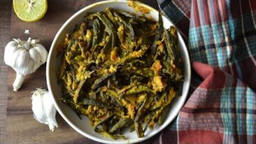 VIDEO: Baked Bhindi Masala Recipe – Crispy Okra Fry