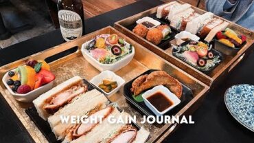 VIDEO: DTF, Katsu Sandos, Bone Marrow | Weight Gain Journal | wah