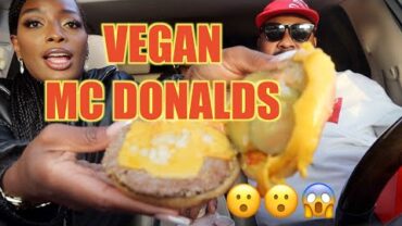 VIDEO: WE FOUND A VEGAN MC DONALDS IN LOS ANGELES OMG!!! | TASTE TEST