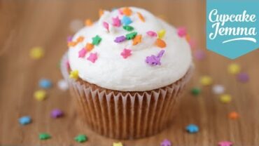 VIDEO: The Perfect Vanilla Cupcake Recipe | Cupcake Jemma