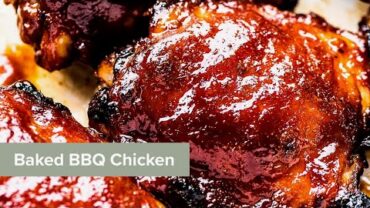 VIDEO: Baked BBQ Chicken