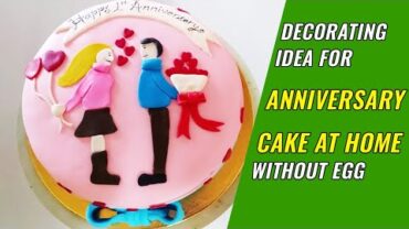 VIDEO: Best Anniversary cake decorating ideas at home – Easy fondant cake decorating ideas for beginners