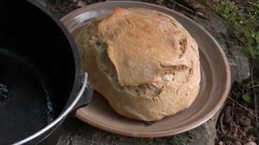 VIDEO: How-To Make Bread in Your Dutch Oven – Cowboy Campfire Cooking