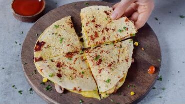 VIDEO: Vegan Quesadillas with Black Beans (Gluten-Free Recipe)