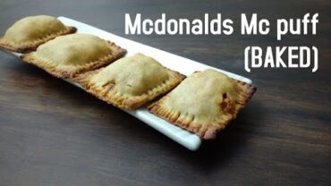 VIDEO: How to make Mcdonalds Mcpuff using less oil – Baked recipe #WithMe