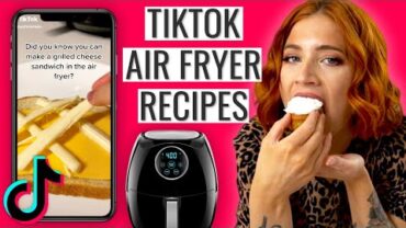 VIDEO: TESTING Viral TikTok Air Fryer Recipes (I can’t believe I made these…)