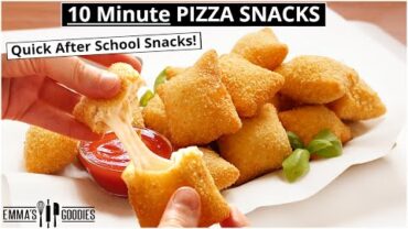 VIDEO: $1 Instant PIZZA NUGGETS! Easy PIZZA SNACKS / Pizza Rolls! 🍕
