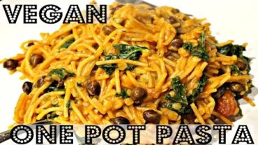 VIDEO: COOK WITH ME: VEGAN ONE POT PASTA ♥ Cheap Lazy Vegan