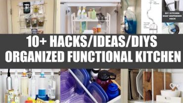 VIDEO: 10+ Ideas/Hacks/DIYs for Organized & Functional Kitchen Video Episode | Bhavna’s Kitchen