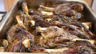 VIDEO: Roasted Lamb Shanks (Greek Style)