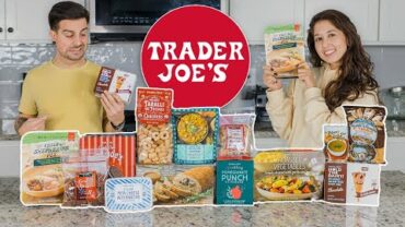 VIDEO: Trying *New* Items at Trader Joe’s (Holiday Edition)