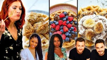VIDEO: Which Vegan Waffles Are The BEST?! | The Chic Natural, Rachel Ama, & BOSH!