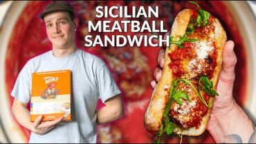 VIDEO: How To Make A Sicilian Meatball Sandwich With Tom | Twisted: A Cookbook