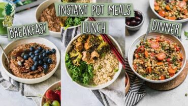 VIDEO: Easy Vegan Instant Pot Meals + Cookbook Giveaway!