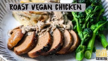 VIDEO: VEGAN CHICKEN DINNER RECIPE!!!!!