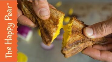 VIDEO: Vegan Cheese Toasty | Vegan Grilled Cheese | THE HAPPY PEAR