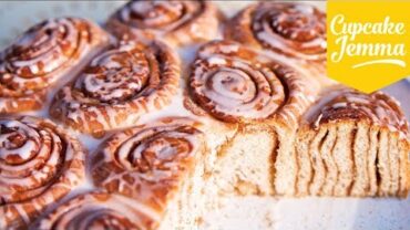 VIDEO: The Best, Softest  Cinnamon Rolls | Cupcake Jemma