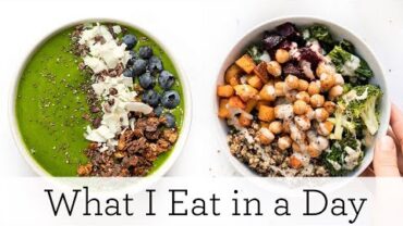 VIDEO: WHAT I EAT IN A DAY (VEGAN) ‣‣ to detox & reset