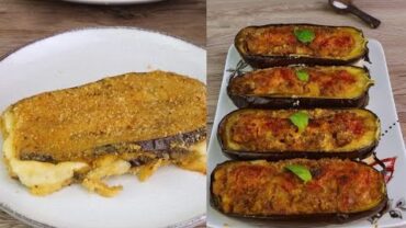 VIDEO: 3 recipes with eggplant: perfect for a tasty lunch!