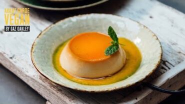 VIDEO: How To Make A Vegan Flan | @avantgardevegan by Gaz Oakley