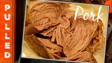 VIDEO: Pulled Pork in Slow Cooker- Costco Pork Sirloin Tip Roast Crockpot Recipe for Burritos & Sandwiches