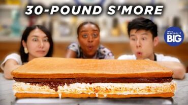 VIDEO: We Made A Giant 30-Pound S’More For Quinta