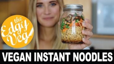 VIDEO: Homemade Mr Noodles Instant Noodles | Edgy Veg