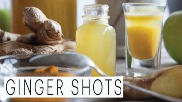 VIDEO: Ginger Tumeric Shots | The Edgy Veg