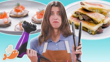 VIDEO: Can This Chef Cook A 3-Course Meal With Hair Tools? • Tasty