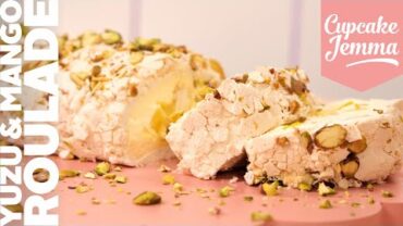 VIDEO: SUMMER YUZU & MANGO ROULADE | Cupcake Jemma Channel AD