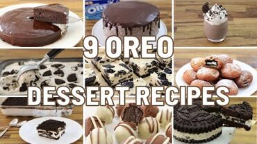 VIDEO: 9 Oreo Dessert Recipes