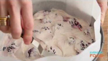 VIDEO: Chocolate-Berry Ice Cream Cake | Everyday Food with Sarah Carey