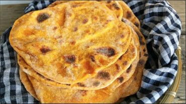 VIDEO: SWEET POTATO FLATBREAD!! (TORTILLA, ROTI)