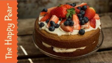 VIDEO: VEGAN VICTORIA SPONGE CAKE | THE HAPPY PEAR