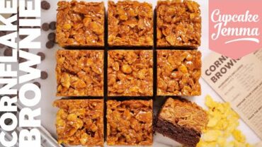 VIDEO: Caramel Cornflake Brownie | Bake At Home | Cupcake Jemma