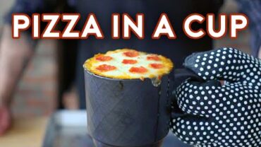 VIDEO: Binging with Babish 5 Year Anniversary: Pizza in a Cup from The Jerk