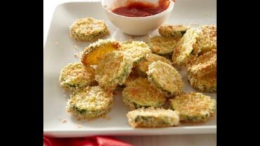 VIDEO: How to Make Baked Zucchini Chips for Children –  Snacks Recipes – Weelicious