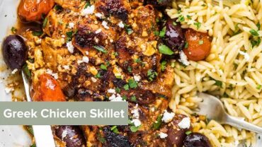 VIDEO: Greek Chicken Skillet